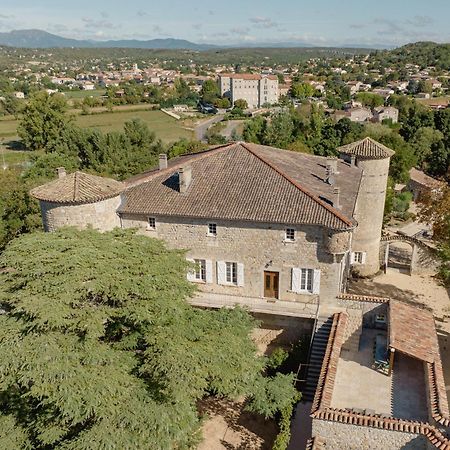 Chateau De Chaussy Ruoms Dış mekan fotoğraf