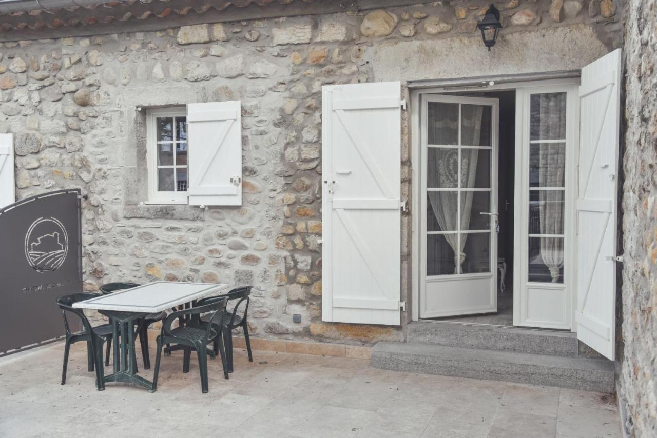 Chateau De Chaussy Ruoms Dış mekan fotoğraf