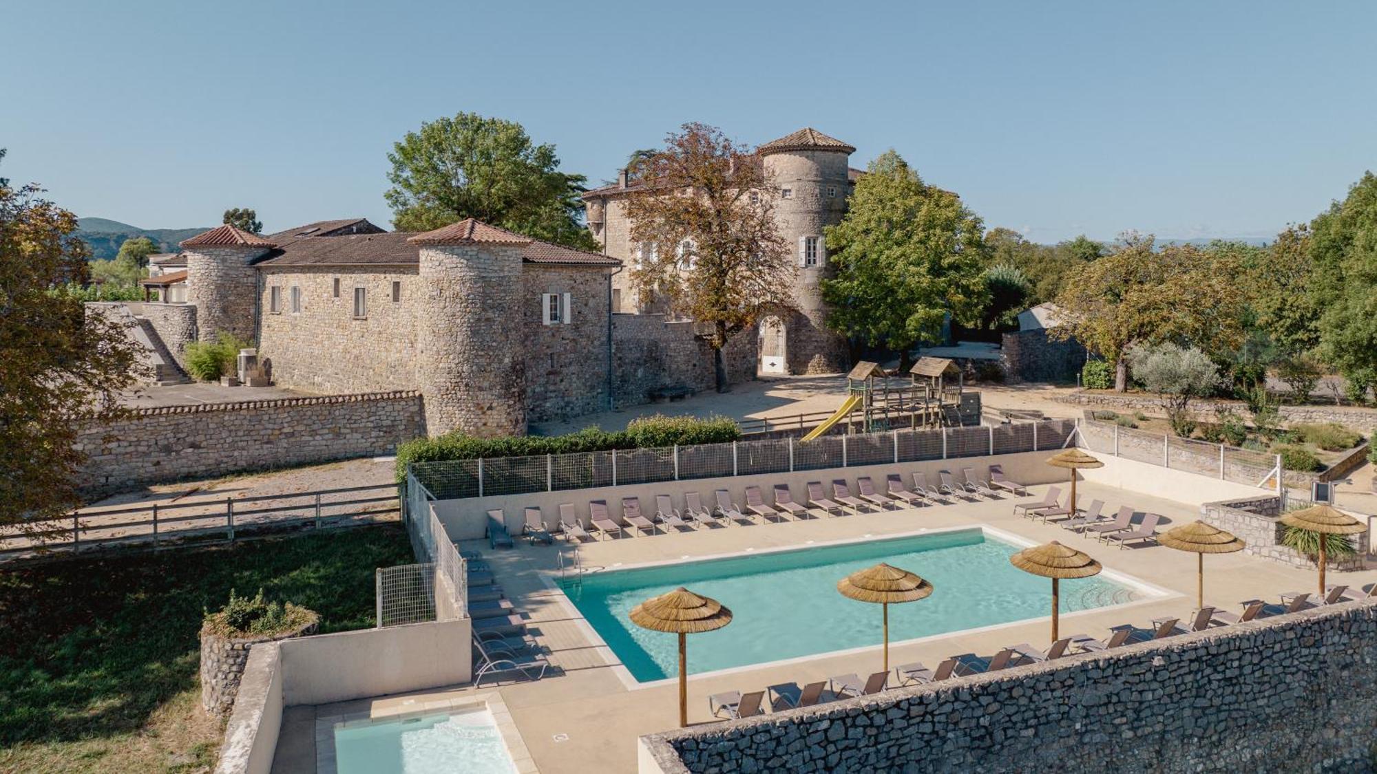 Chateau De Chaussy Ruoms Dış mekan fotoğraf